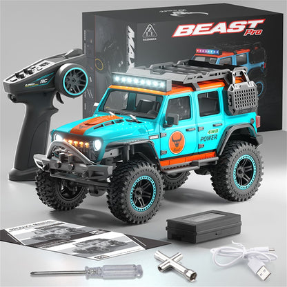 ZLL SG206PRO Brushed Motor RC Rock Crawler 1 / 20 Scale 4WD Off Road Vehicle with LED Light High Speed Car Toy, Dual Battery
