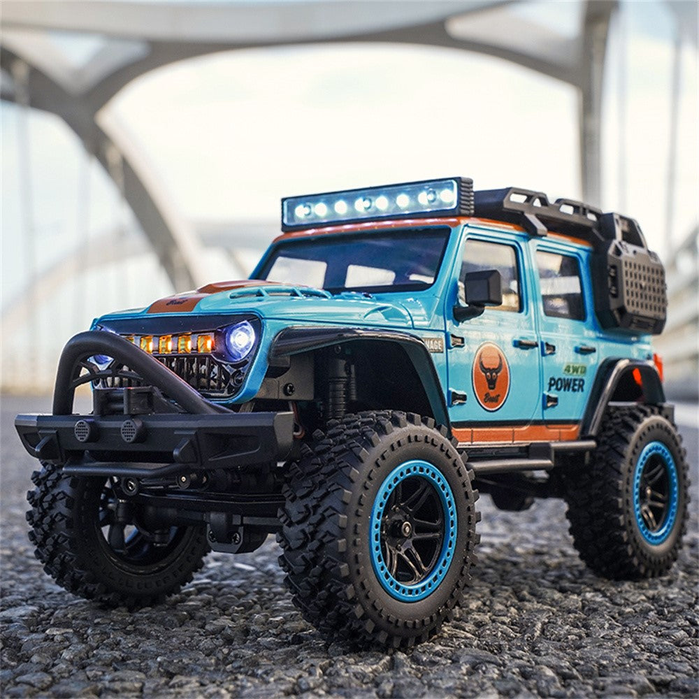 ZLL SG206PRO Brushed Motor RC Rock Crawler 1 / 20 Scale 4WD Off Road Vehicle with LED Light High Speed Car Toy, Dual Battery
