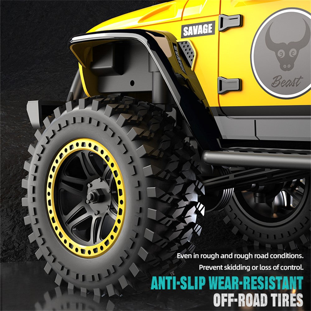 ZLL SG206MAX Brushless Motor 1:20 RC Climbing Car 4WD High Speed Vehicle with LED Light, Dual Battery