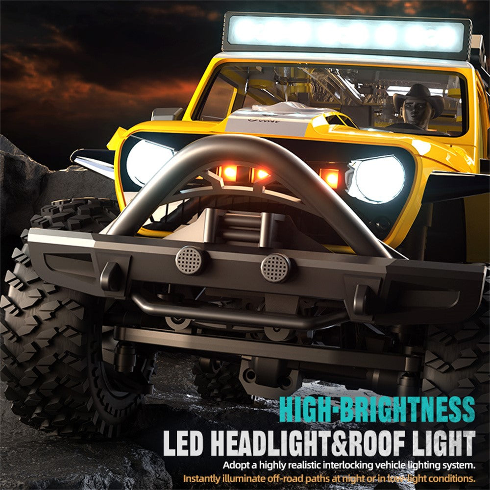 ZLL SG206MAX Brushless Motor 1:20 RC Climbing Car 4WD High Speed Vehicle with LED Light, Single Battery