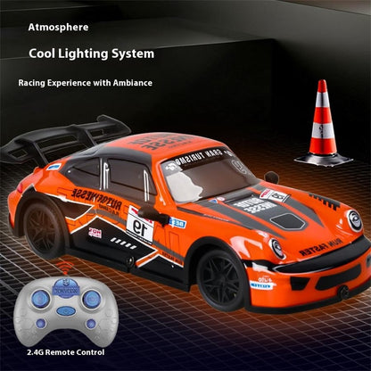 QX064-069 2.4G RC Car APP Controlled Drift Racing Vehicle Toy Model with Light / Sound Effects