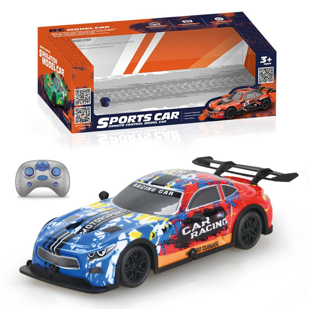 QX064-069 2.4G RC Car APP Controlled Drift Racing Vehicle Toy Model with Light / Sound Effects