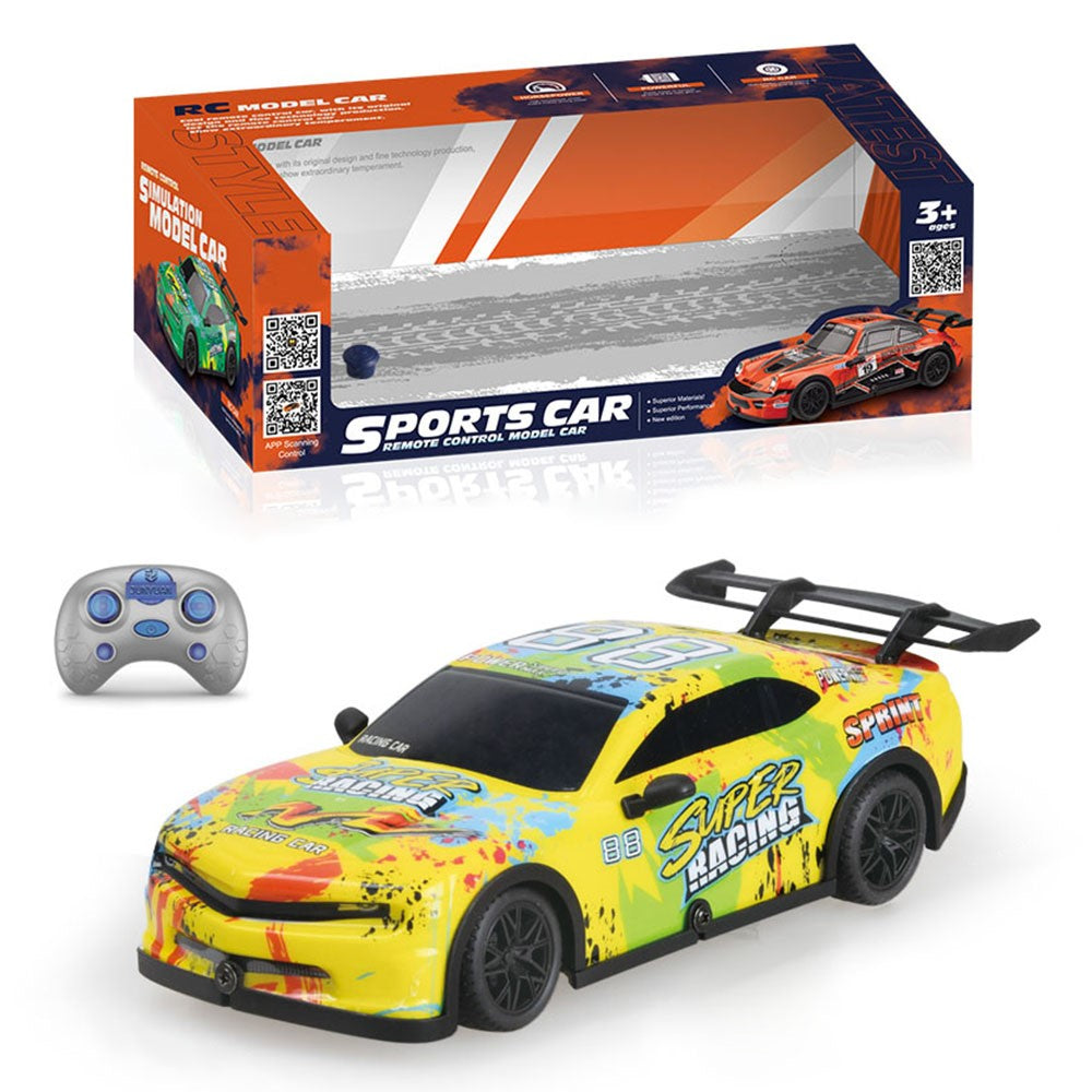 QX064-069 2.4G RC Car APP Controlled Drift Racing Vehicle Toy Model with Light / Sound Effects