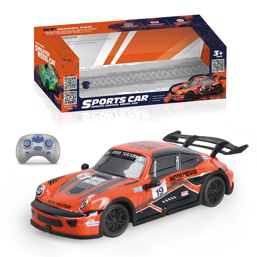 QX064-069 2.4G RC Car APP Controlled Drift Racing Vehicle Toy Model with Light / Sound Effects
