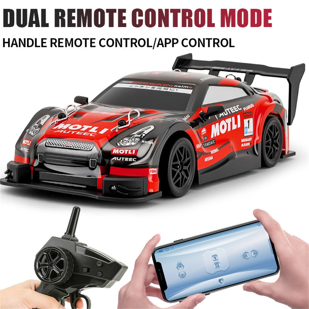 8821 1:24 4WD Drift Racing Car High Speed RC Car 2.4GHz Remote Control Vehicle for Kids Adults