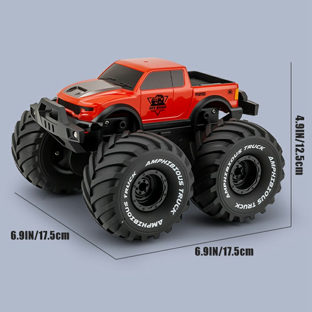 8860 1:16 Scale Amphibious RC Car 4WD Off-Road Vehicle 2.4GHz Remote Control Car Toy for Water Land