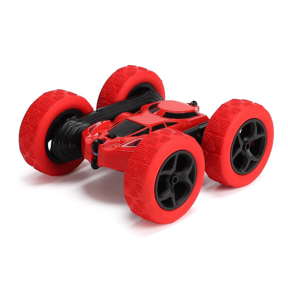 Flip Stunt Remote Control Car 7km / h High Speed RC Vehicle with LED Light Kids Toy Gift
