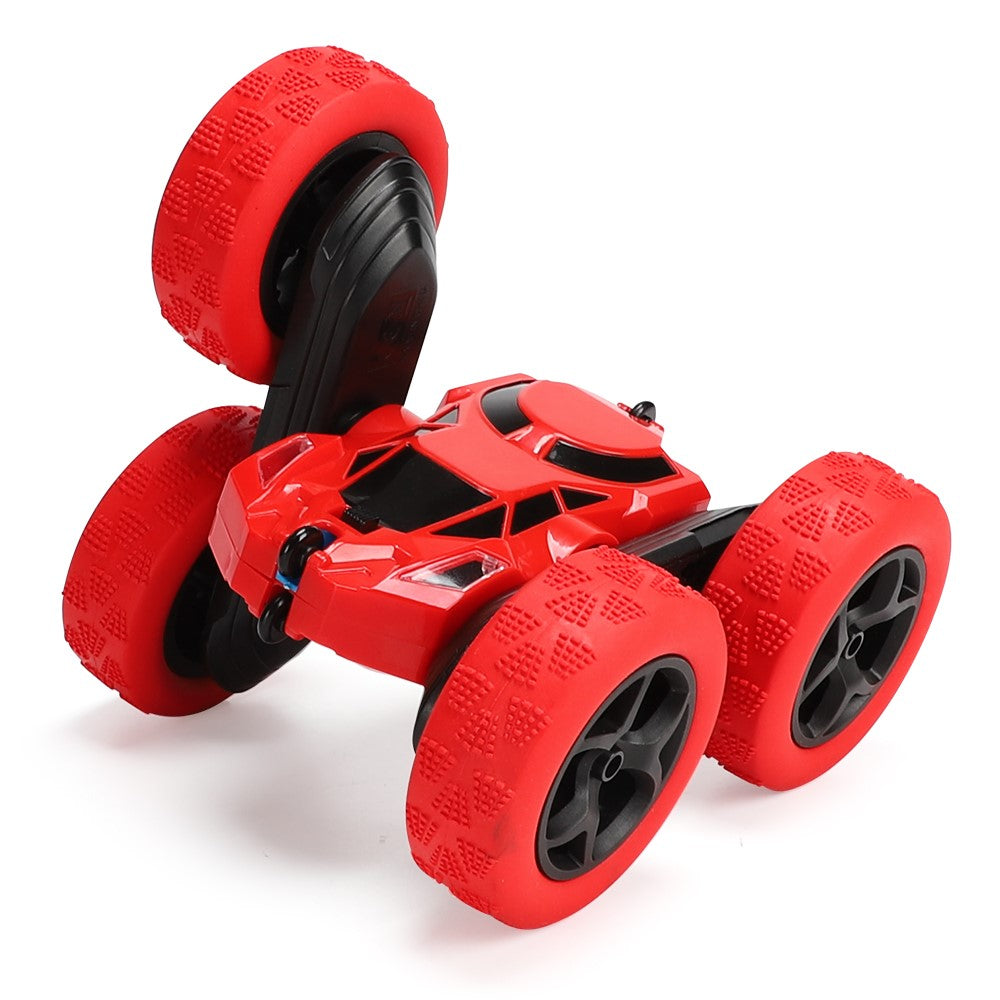 Flip Stunt Remote Control Car 7km / h High Speed RC Vehicle with LED Light Kids Toy Gift