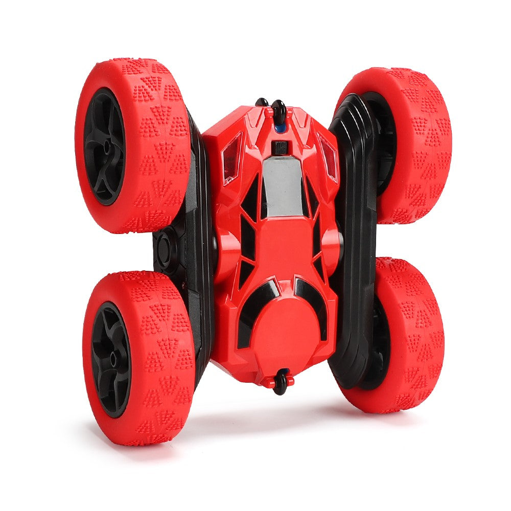 Flip Stunt Remote Control Car 7km / h High Speed RC Vehicle with LED Light Kids Toy Gift