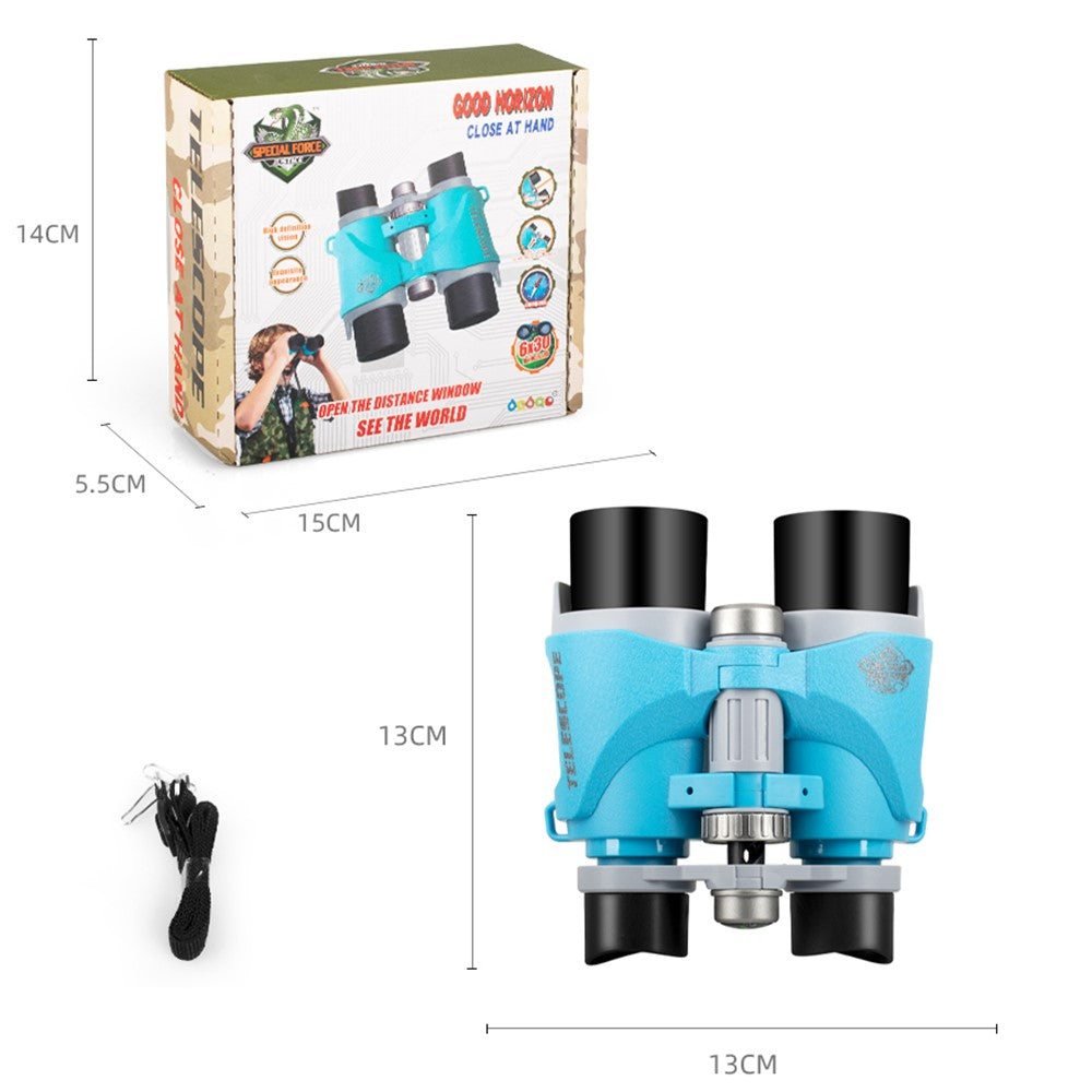 DB35960 Portable Children Telescope with Compass  Student Nature Observation Optical HD Binoculars
