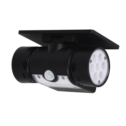 30-LED Solar Light Dual Head Solar Lamp PIR Motion Sensor Spotlight Waterproof Wall Outdoor Lights