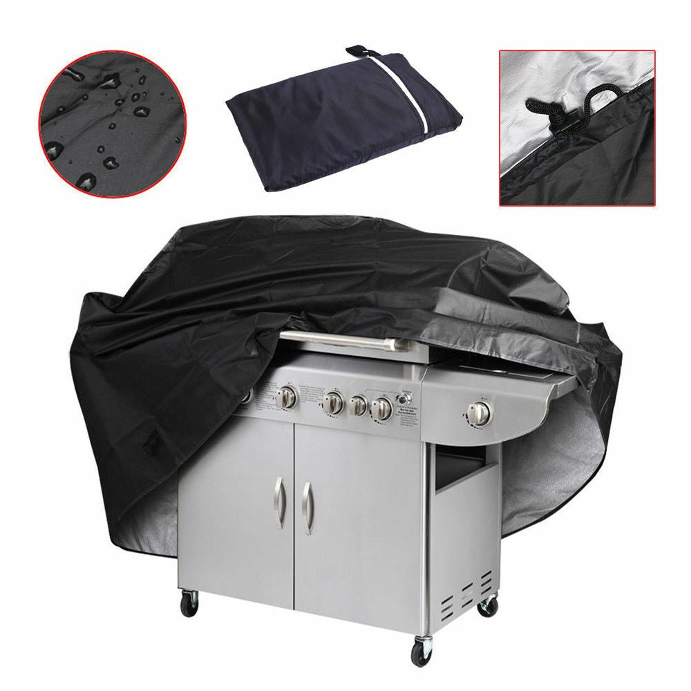 Waterproof BBQ Cover Outdoor Dustproof 210D Oxford Cloth Barbecue Grill Stove Protective Cover