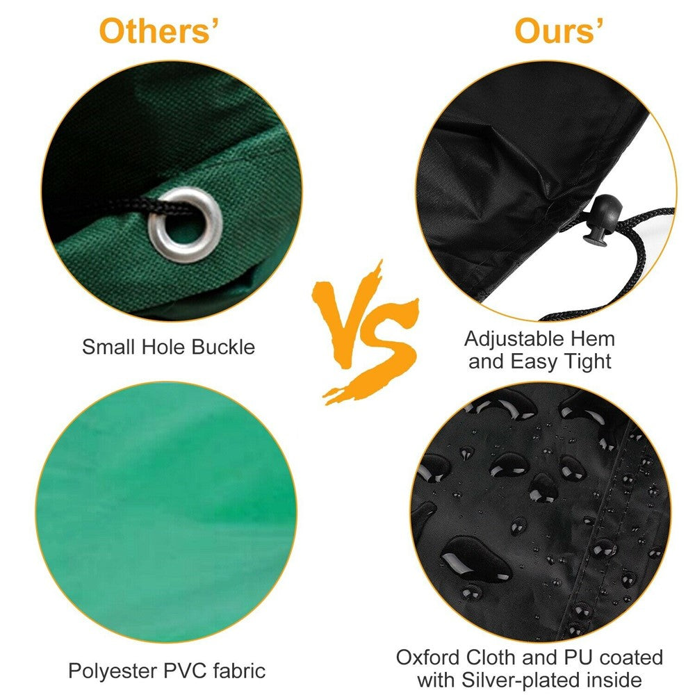 Waterproof BBQ Cover Outdoor Dustproof 210D Oxford Cloth Barbecue Grill Stove Protective Cover