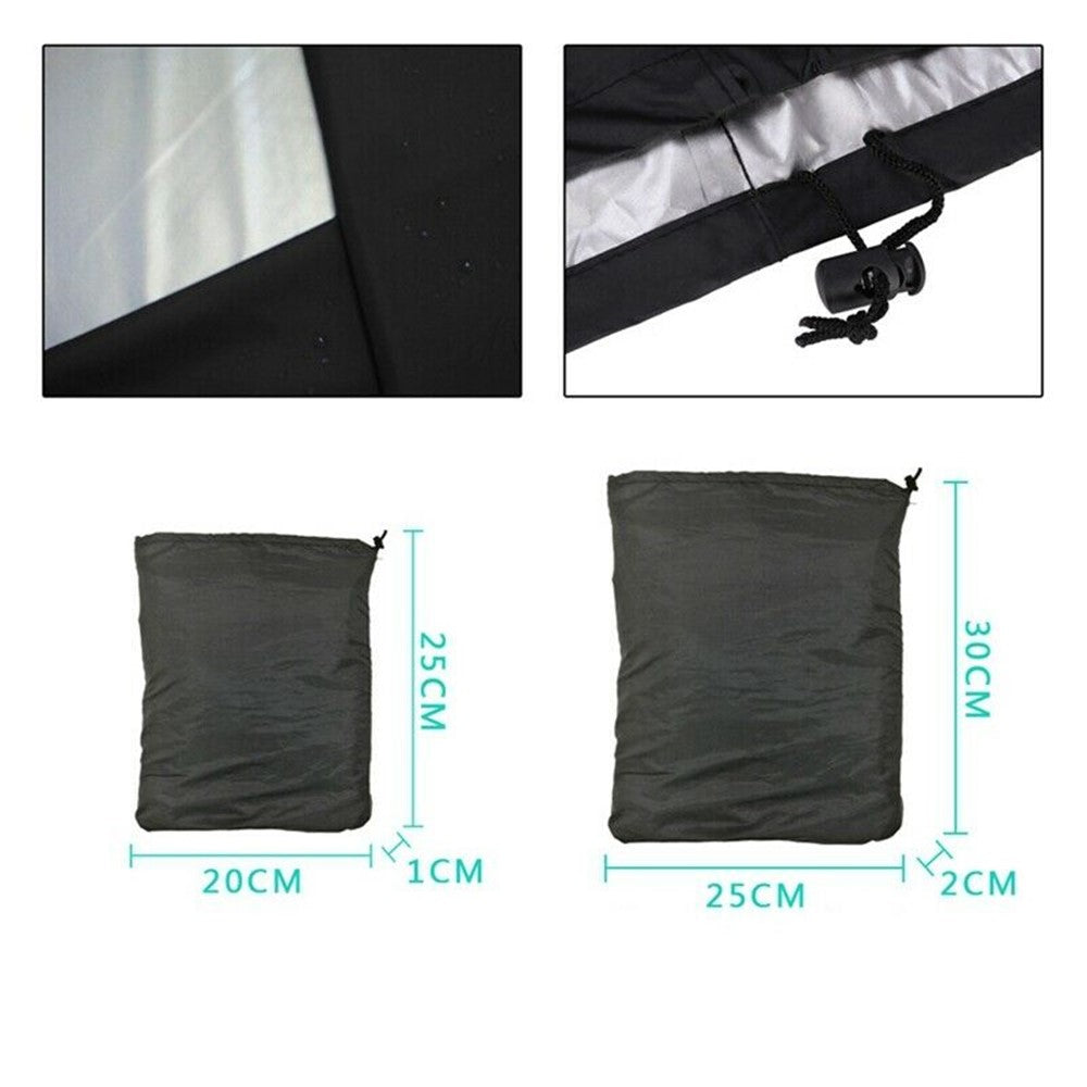 Waterproof BBQ Cover Outdoor Dustproof 210D Oxford Cloth Barbecue Grill Stove Protective Cover
