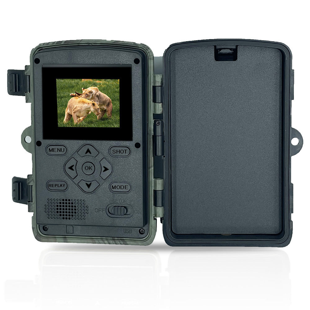 PR300 WIFI Wildlife Trail Camera 60MP 4K Video Night Vision Infrared IP66 Waterproof Animal Tracking Camera