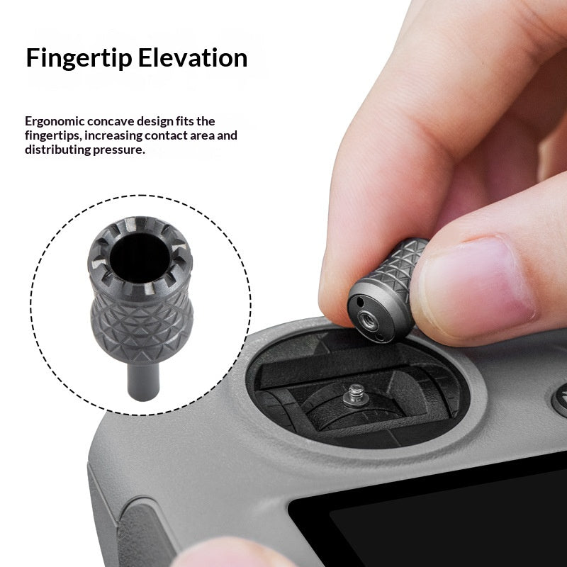 STARTRC 2Pcs For DJI RC 2/RC Pro 2 Remote Control with Screen Aluminum Alloy Joysticks Replacement Thumb Rockers