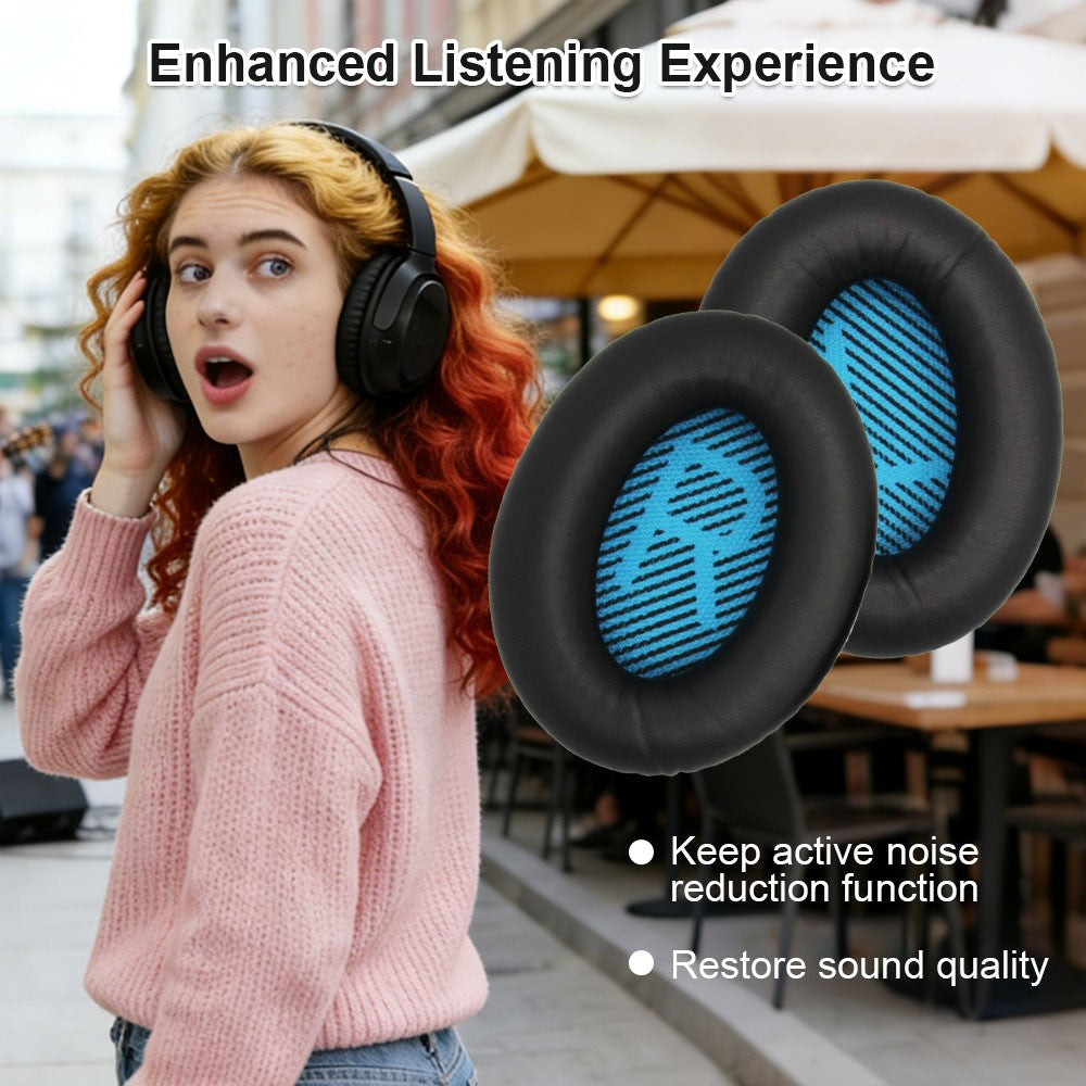 Ersatz-Ohrpolster für Bose QuietComfort 35 / 25 Kopfhörer