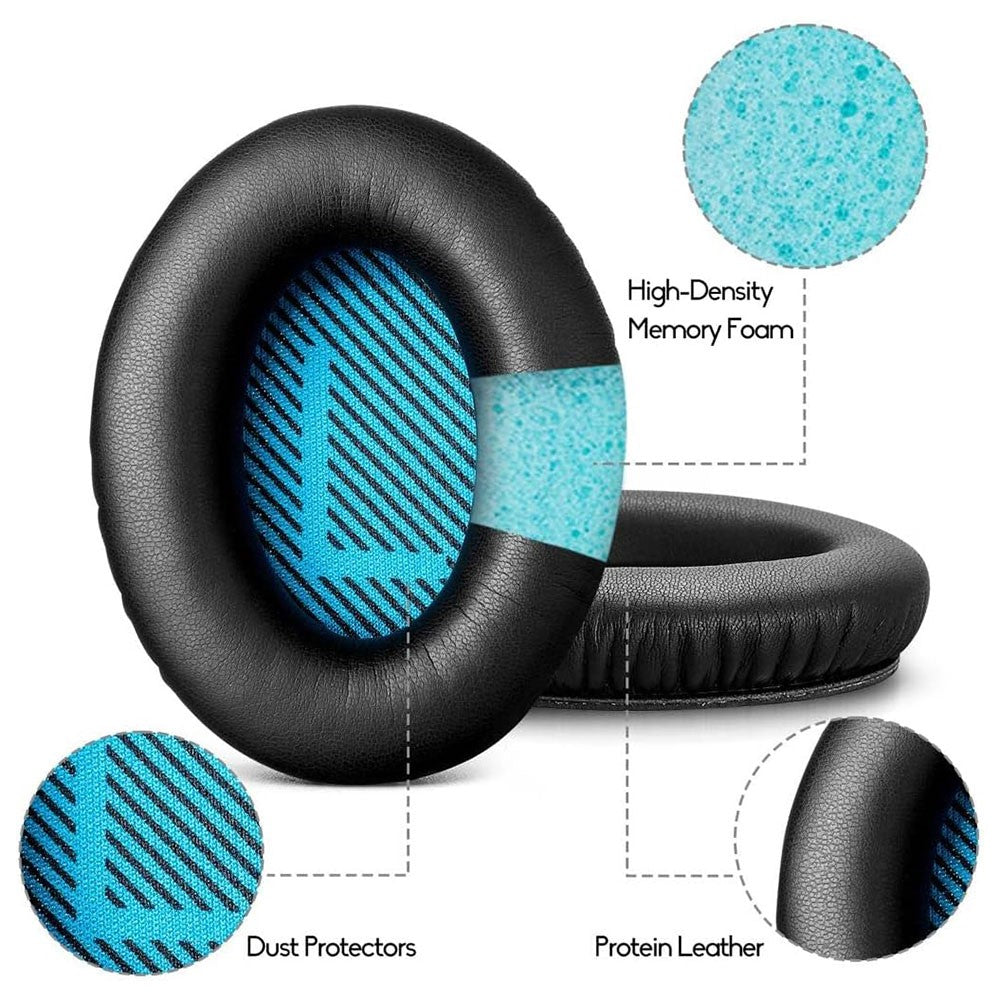 Ersatz-Ohrpolster für Bose QuietComfort 35 / 25 Kopfhörer