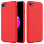 Edge Wrapped Liquid Silicone Phone Protection Case Cellphone Shell for iPhone 7/8/SE (2020)/SE (2022)