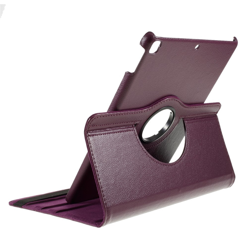 Leder Hülle für iPad 10.2" (2021/2020/2019) / Air 10.5" (2019) / Pro 10.5" (2017) mit Litschi-Struktur & 360° Standfunktion