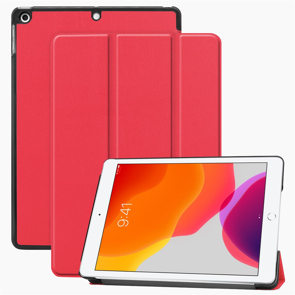 Tri-Fold Smart Case für iPad 10.2 (2021/2020/2019) - PU Leder Schutzhülle mit Aufwach-/Schlaffunktion