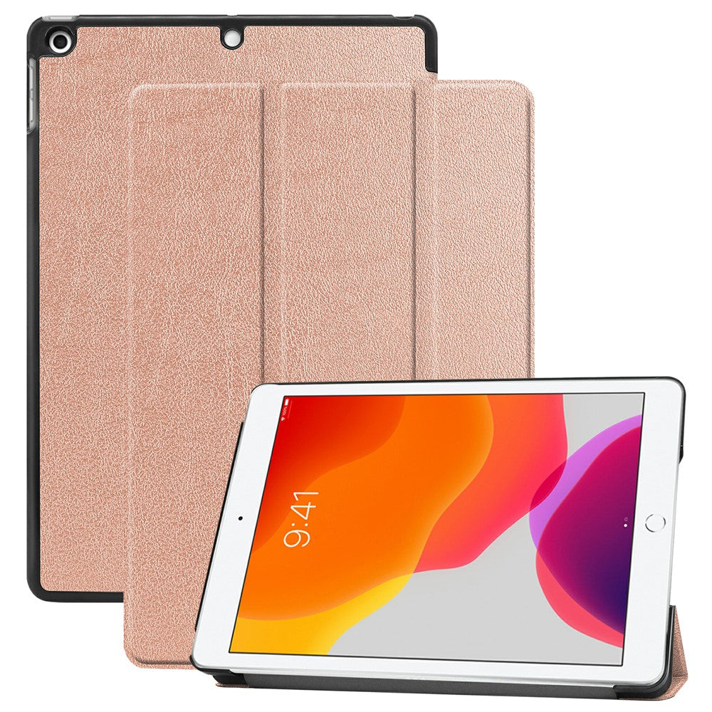 Tri-Fold Smart Case für iPad 10.2 (2021/2020/2019) - PU Leder Schutzhülle mit Aufwach-/Schlaffunktion