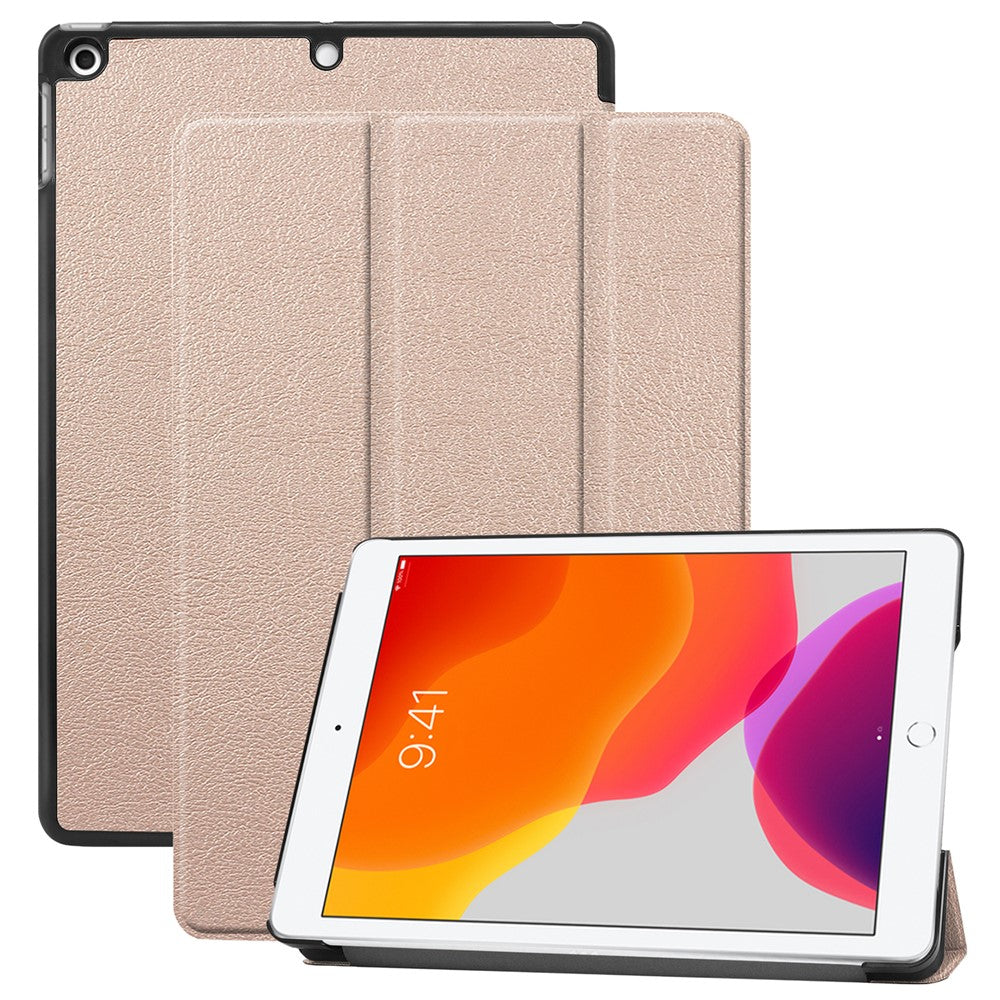 Tri-Fold Smart Case für iPad 10.2 (2021/2020/2019) - PU Leder Schutzhülle mit Aufwach-/Schlaffunktion