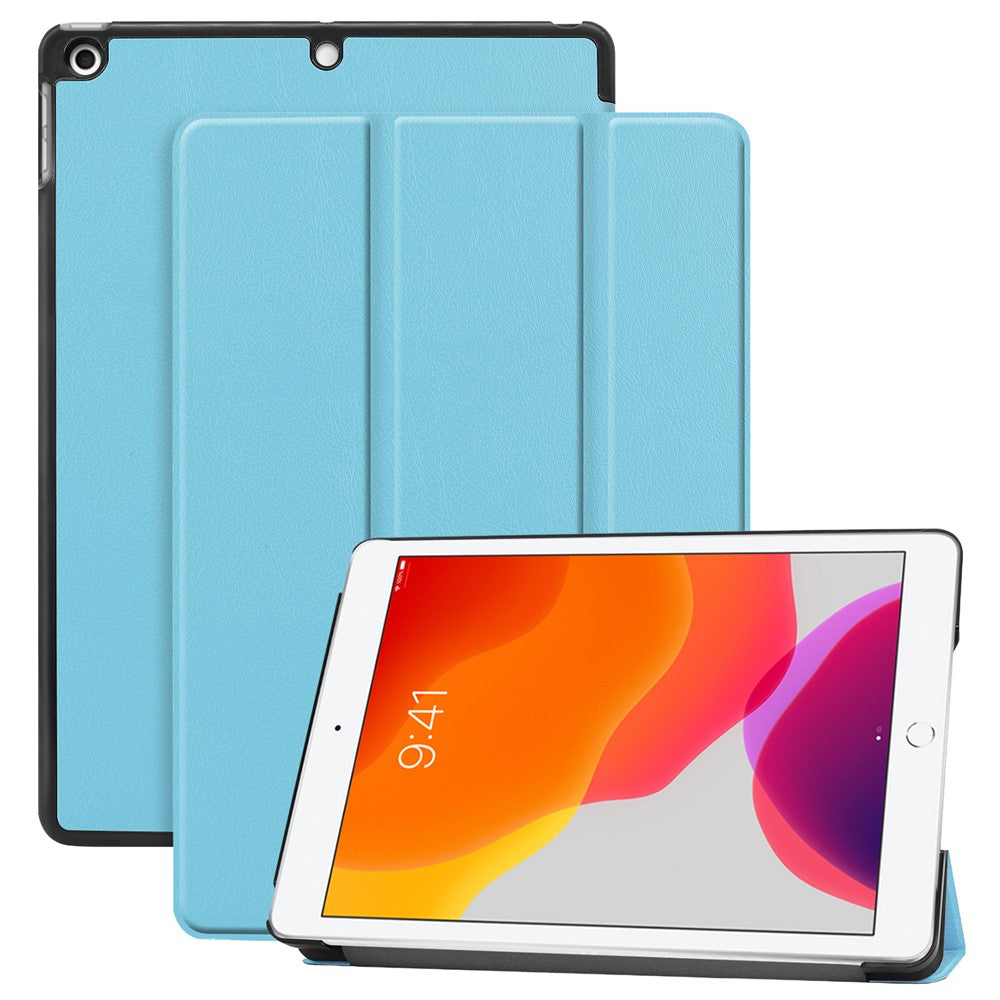 Tri-Fold Smart Case für iPad 10.2 (2021/2020/2019) - PU Leder Schutzhülle mit Aufwach-/Schlaffunktion
