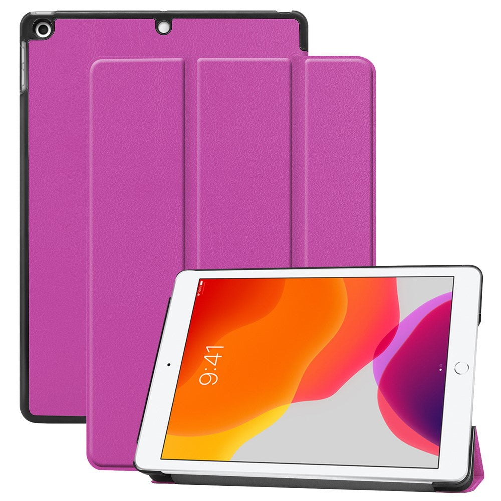 Tri-Fold Smart Case für iPad 10.2 (2021/2020/2019) - PU Leder Schutzhülle mit Aufwach-/Schlaffunktion
