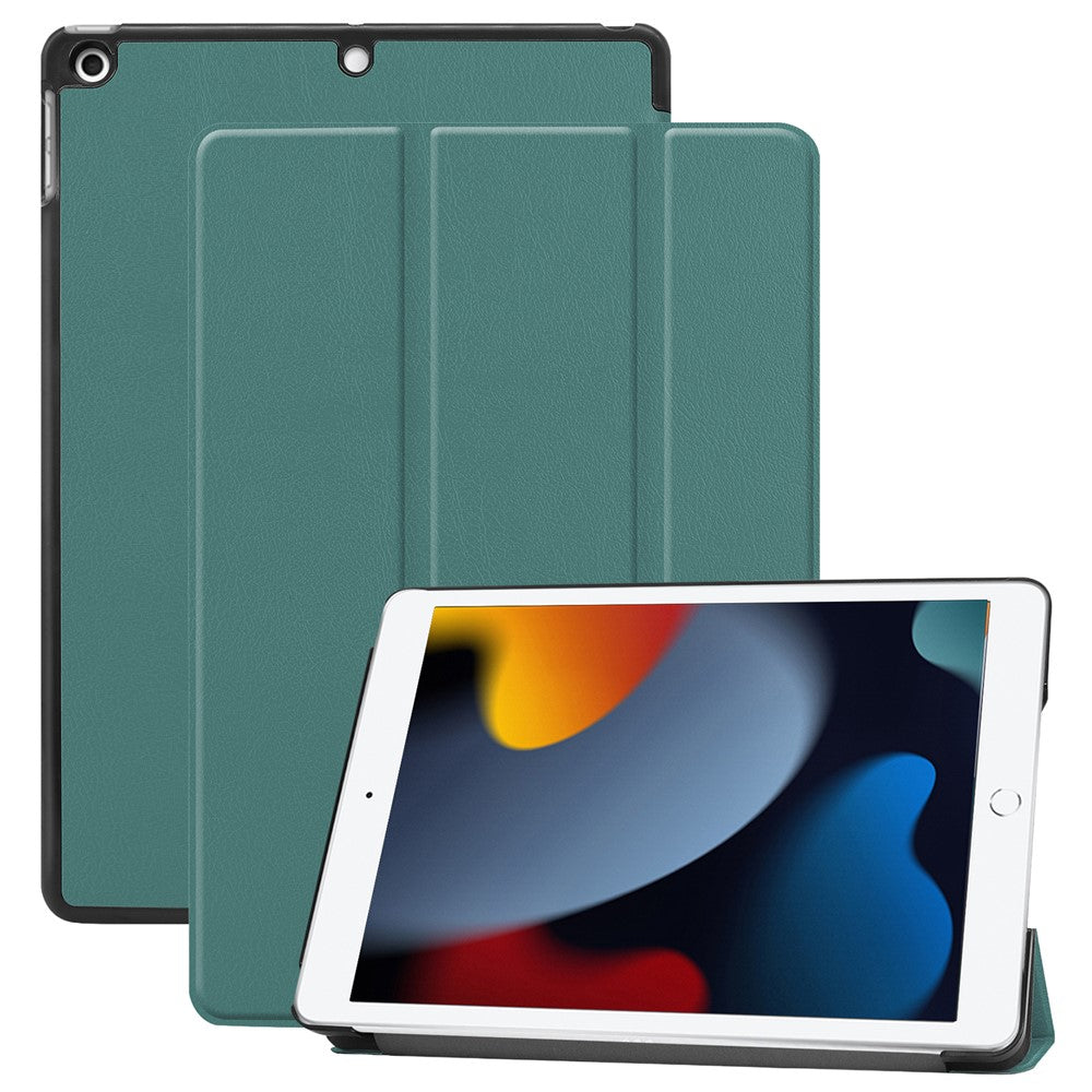 Tri-Fold Smart Case für iPad 10.2 (2021/2020/2019) - PU Leder Schutzhülle mit Aufwach-/Schlaffunktion