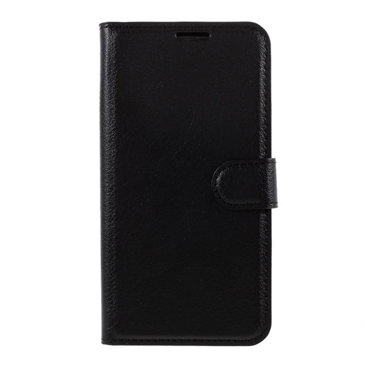 Litchi Surface Shell Leather Case with Stand for iPhone 12 Pro / 12 Mobile Phone Accessories