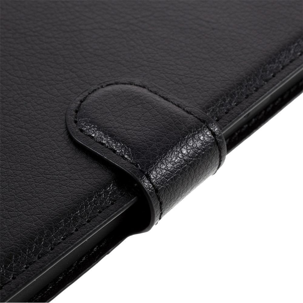 Litchi Surface Shell Leather Case with Stand for iPhone 12 Pro / 12 Mobile Phone Accessories