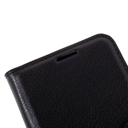 Litchi Surface Shell Leather Case with Stand for iPhone 12 Pro / 12 Mobile Phone Accessories