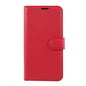 Litchi Surface Shell Leather Case with Stand for iPhone 12 Pro / 12 Mobile Phone Accessories
