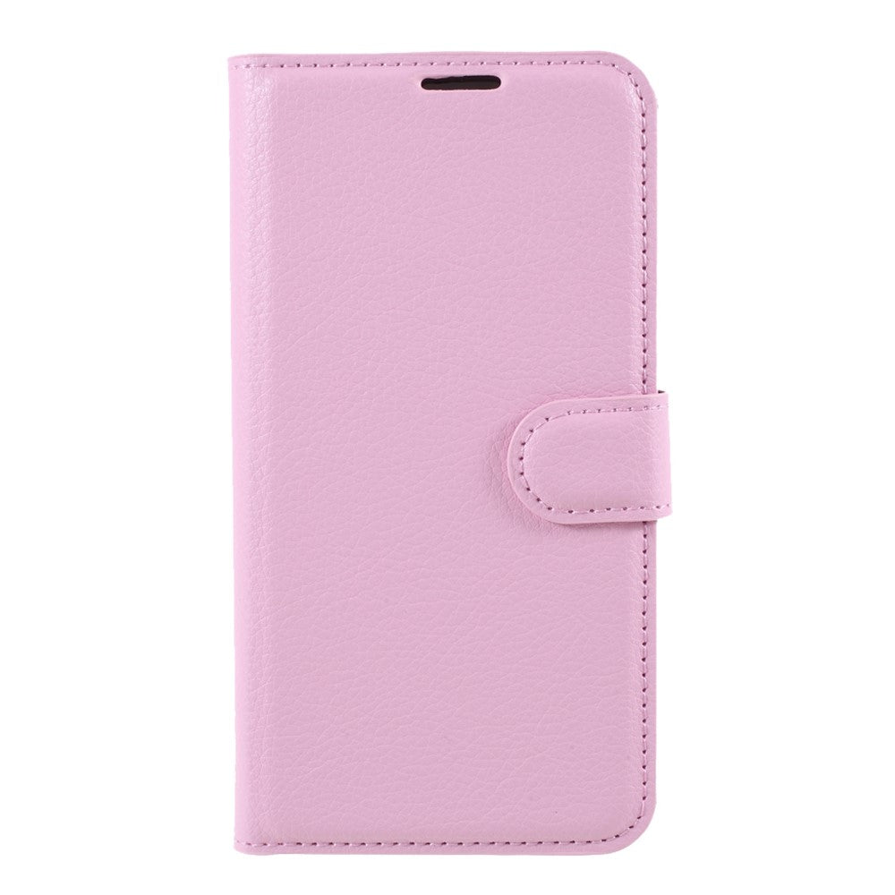 Litchi Surface Shell Leather Case with Stand for iPhone 12 Pro / 12 Mobile Phone Accessories