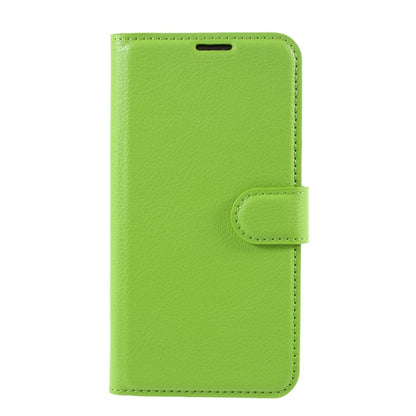 Litchi Surface Shell Leather Case with Stand for iPhone 12 Pro / 12 Mobile Phone Accessories