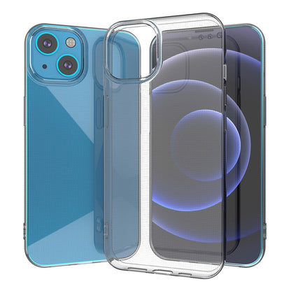 Ultra Thin Crystal Clear TPU Phone Protective Case for iPhone 13 6.1 inch