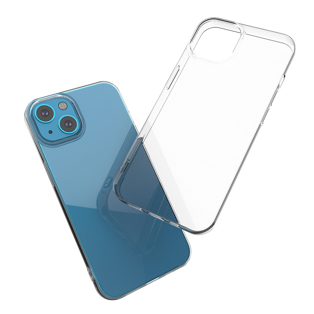 Ultra Thin Crystal Clear TPU Phone Protective Case for iPhone 13 6.1 inch