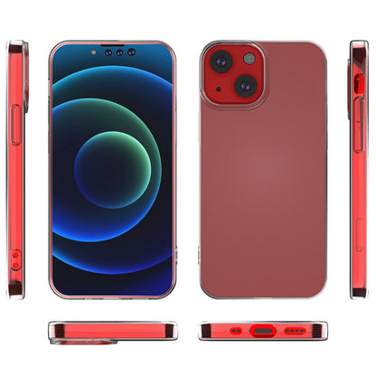 Ultra-Thin TPU Transparent Phone Back Case for iPhone 13 mini 5.4 inch
