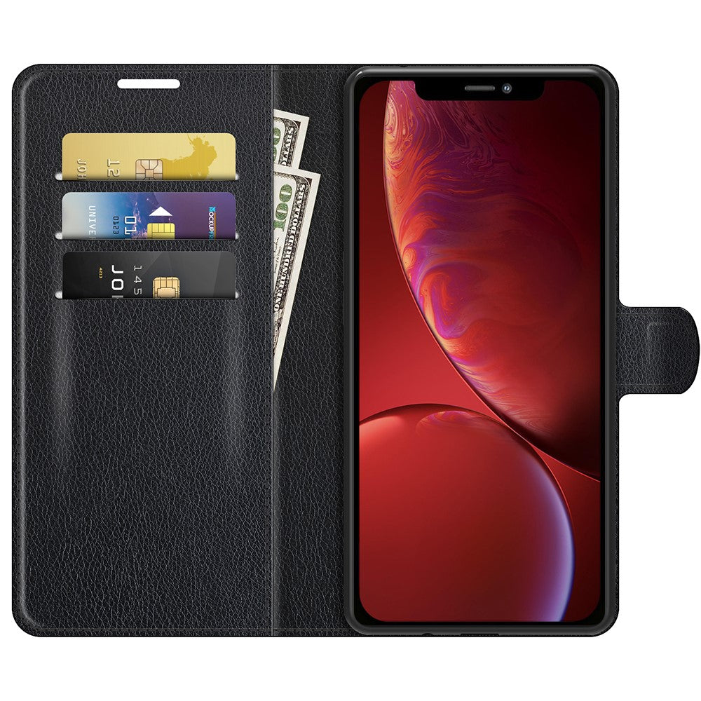 For iPhone 13 Case Litchi Texture Shockproof Leather Wallet Phone Cover