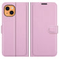 For iPhone 13 Case Litchi Texture Shockproof Leather Wallet Phone Cover