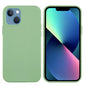 For iPhone 13 Anti-Scratch Liquid Silicone Phone Back Case Protective Cover