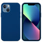 For iPhone 13 Anti-Scratch Liquid Silicone Phone Back Case Protective Cover