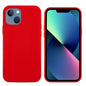 For iPhone 13 Anti-Scratch Liquid Silicone Phone Back Case Protective Cover