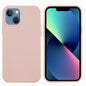 For iPhone 13 Anti-Scratch Liquid Silicone Phone Back Case Protective Cover