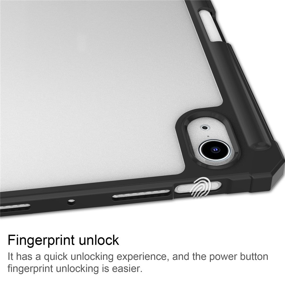 Transparente Hülle mit Ständer & Stifthalter für iPad mini (2024) / mini (2021)