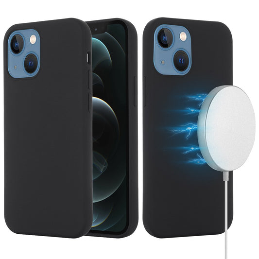 For iPhone 13 Cover Compatible with MagSafe Liquid Silicone Phone Case