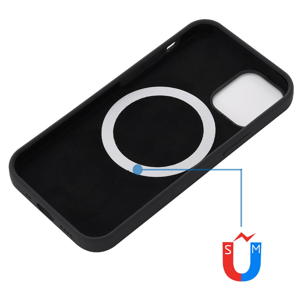 For iPhone 13 Cover Compatible with MagSafe Liquid Silicone Phone Case