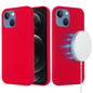 For iPhone 13 Cover Compatible with MagSafe Liquid Silicone Phone Case