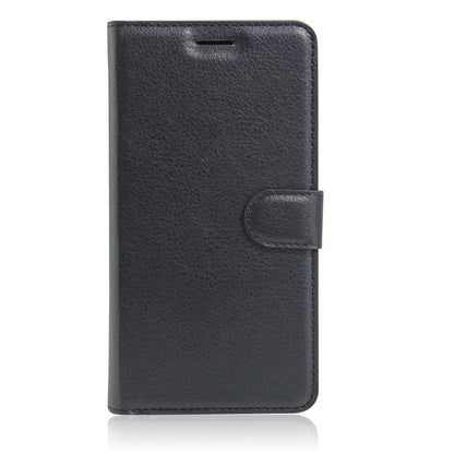 Litchi Grain Leather Wallet Case Flip Folio Stand Protective Cover for iPhone SE 2nd Gen (2020)/SE (2022)/8/7 4.7 inch